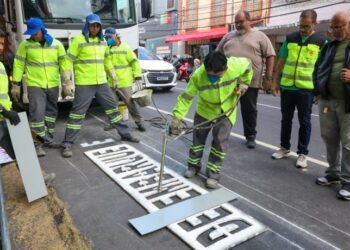 Tráfego viário Réveillon do Largo