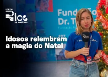 Idosos relembram a magia do Natal