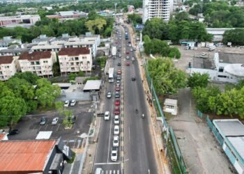 Obra de alargamento da avenida Ephigênio Salles chega à 90% da execução do projeto