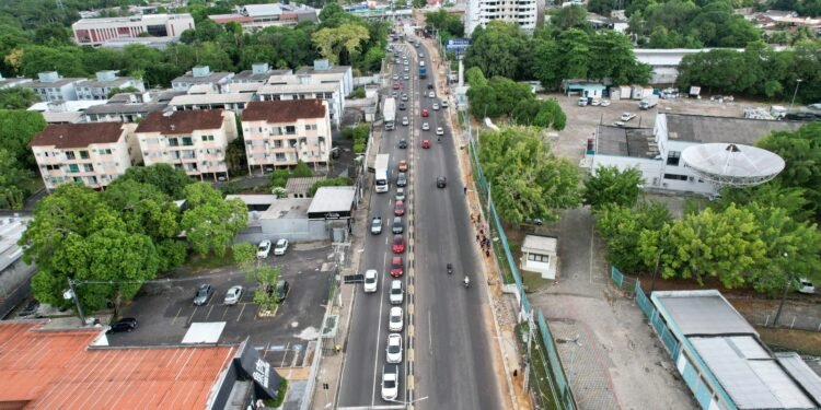 Obra de alargamento da avenida Ephigênio Salles chega à 90% da execução do projeto