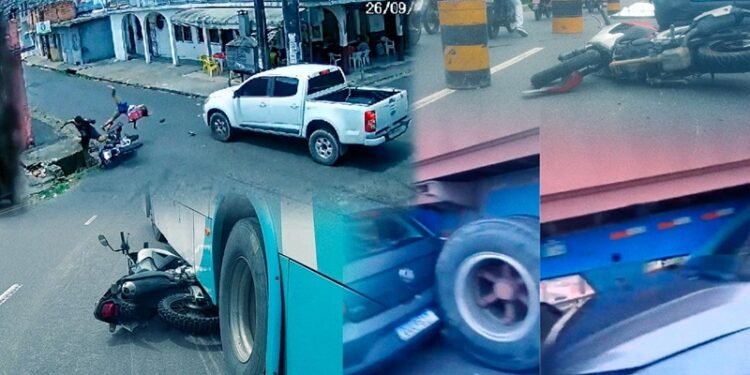 A imprudência no trânsito mata e causa acidentes diariamente, em Manaus