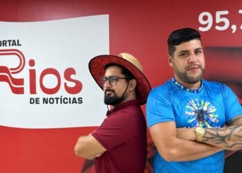 Dupla de cunhados evidenciam cultura do Amazonas pelas redes sociais (Foto: Júnior Almeida/Rios de Notícias).