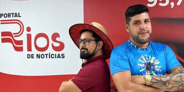 Dupla de cunhados evidenciam cultura do Amazonas pelas redes sociais (Foto: Júnior Almeida/Rios de Notícias).