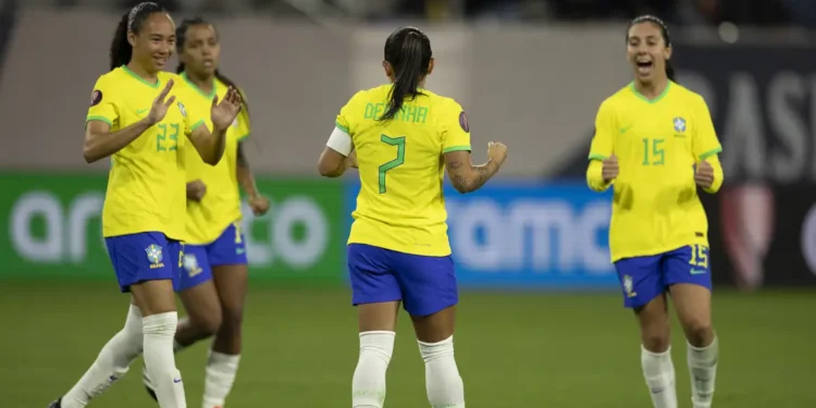 Seleção Feminina segue invicta na Copa Ouro (Foto: Leandro Lopes/CBF).