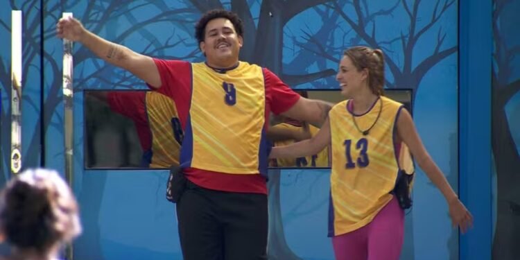 Lucas Henrique vence Prova de Residência e vira Líder no BBB (Foto: Reprodução/TV Globo)