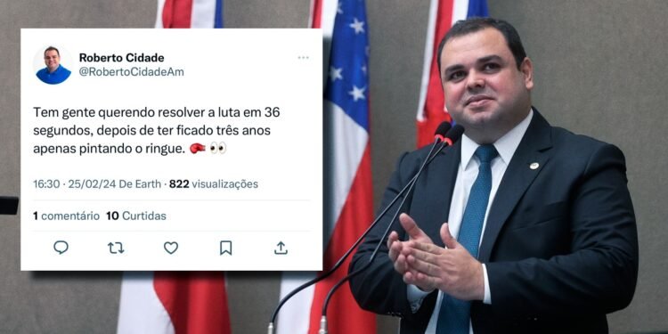 Na ‘corrida’ eleitoral pela prefeitura, Roberto Cidade utiliza as redes sociais para ‘cutucar’ oponentes