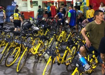 Pedala Livre disponibiliza 108 bicicletas para passeio noturno em Manaus
