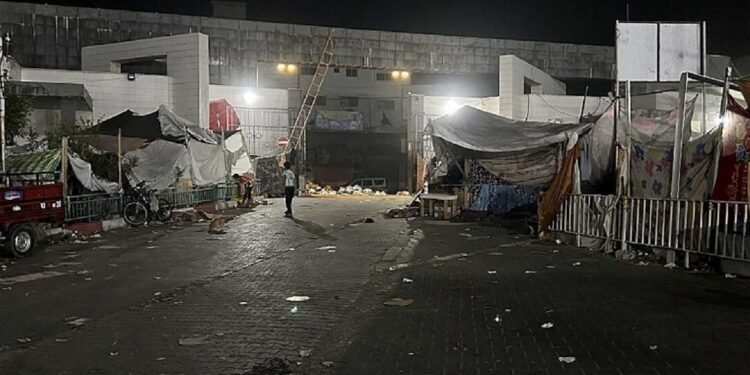 Hospital atacado em Gaza - (Foto: Reprodução/ Internet)