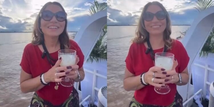Janja é criticada por live em Combu, no Pará