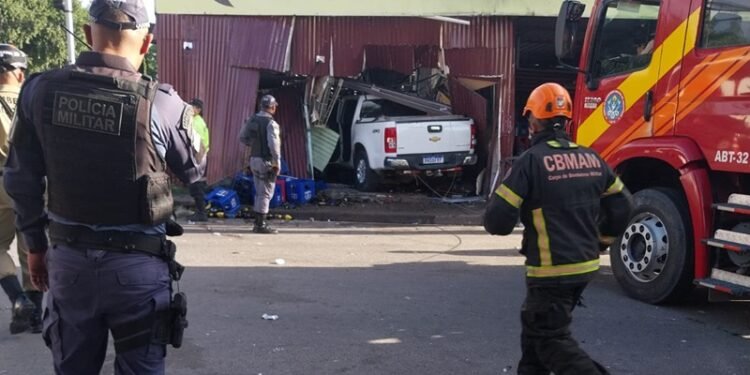 Motorista bêbado mata garçonete e fere gravemente funcionário de bar, na Cidade Nova