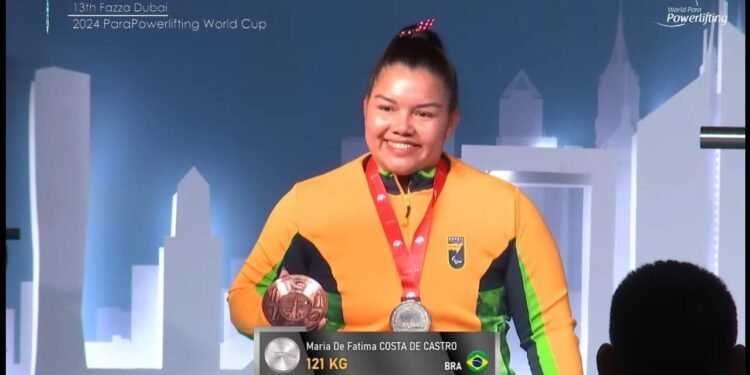 Paratleta do halterofilismo garante prata no mundial e soma pontos para vaga paraolímpica