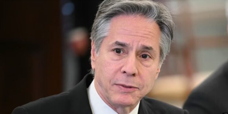 Antony Blinken, secretário de Estado americano, 25 março 2024 - (Foto: Mandel NGAN / AFP)