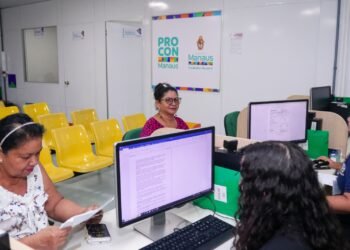 Guichês para atendimento ao público - (Foto: Divulgação)