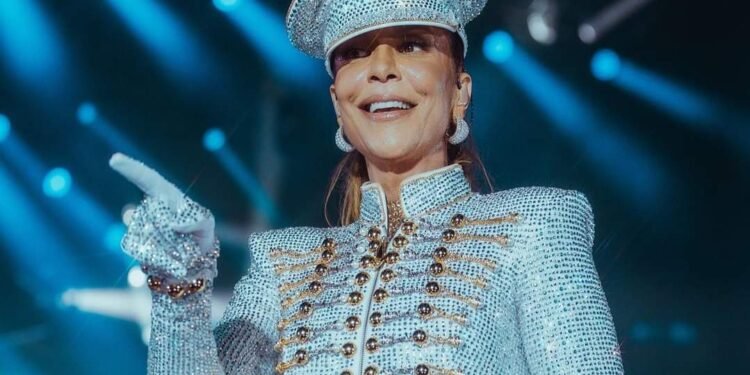 Ivete Sangalo em turnê - (Foto: Divulgação/ Internet)