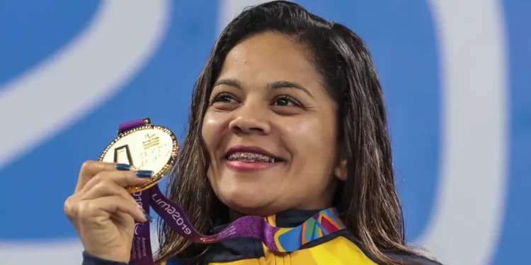 Joana Neves, nadadora paralímpica - (Foto: Ale Cabral/ CPB)