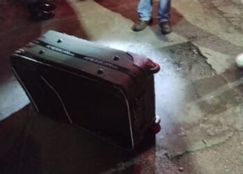 Objeto em que o corpo do homem foi encontrado - (Foto: Reprodução)