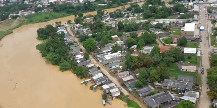 Atingido por cheias nos rio e igarapés, o Acre tem 19 dos seus 22 municípios em situação de alerta
