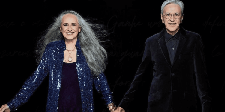 Caetano Veloso e Maria Bethânia fazem turnê pelo Brasil em 2024 - (Foto: Divulgação/ Internet)