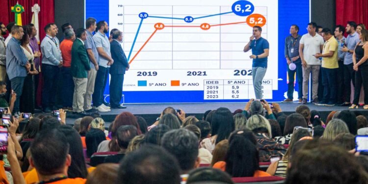 Manaus tem aumento em índice da educação de 2023 após queda em 2021 - (João Dejacy/Rios de Notícias).