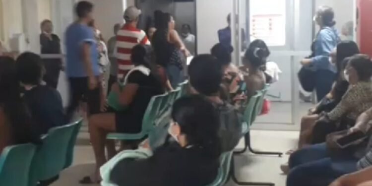 SPA Danilo Corrêa tem longa espera de pacientes por atendimentos - (Reprodução).