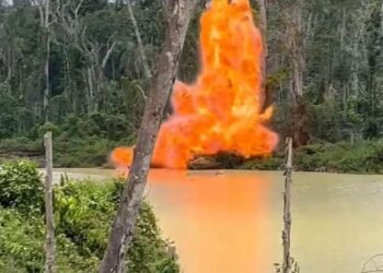 Forças Armadas inutilizam equipamentos do garimpo ilegal em Terra Yanomami