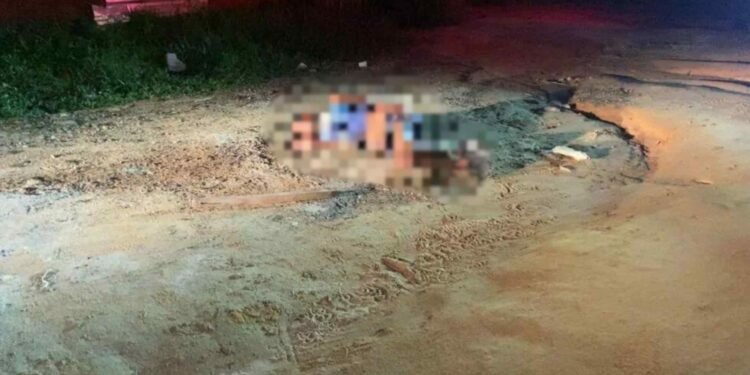 Homem resgatado pouco antes de se executado - (Divulgação/PMAM).