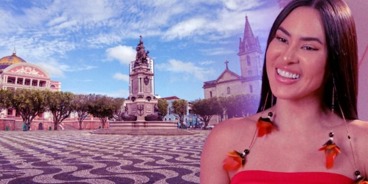 Isabelle volta a Manaus e será recepcionada com festa no Largo de São de Sebastião - (Arte: Markus Santos/Rios de Notícias).