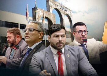 Políticos cotados para assumir os principais cargos na CPI da Comunicação - (Arte: Abraão Torres/Rios de Notícias)