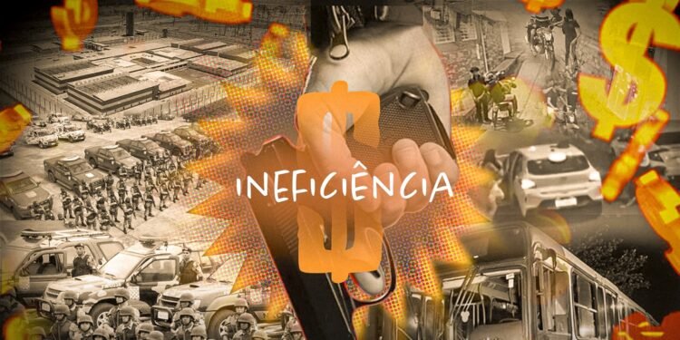 Gastos ineficientes - (Arte: Abraão Torres/ Rios de Notícias)