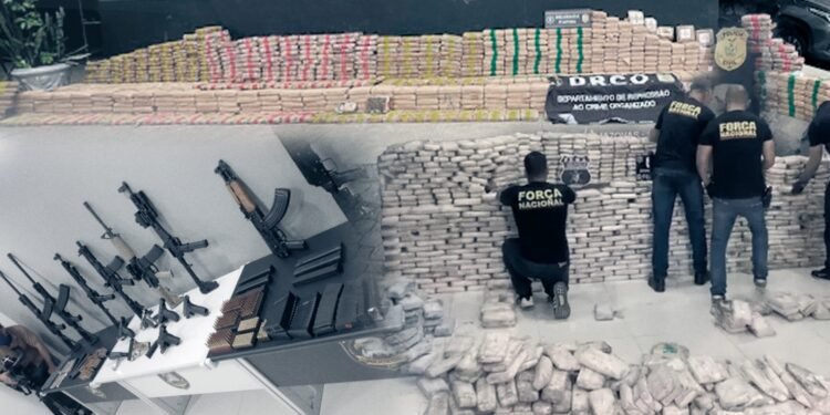 apreensão de drogas e armas