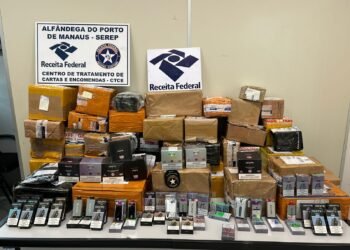 Nos primeiros três meses do ano o Serep realizou 32 operações de vigilância e repressão - (Foto: Divulgação/ Receita Federal)