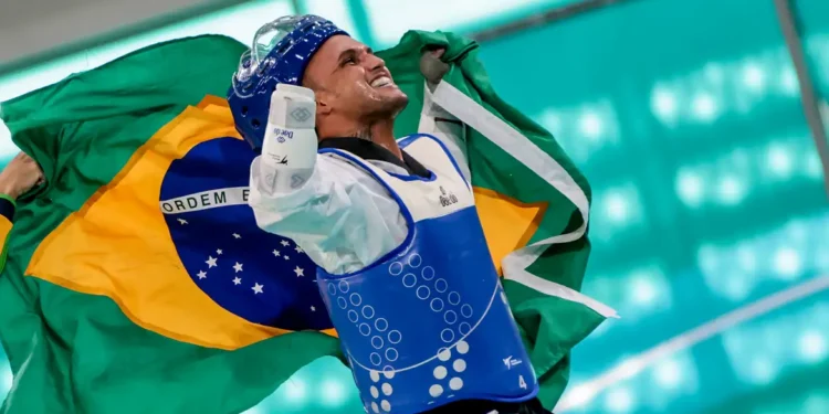 Claro Lopes vence Qualificatório e o 🇧🇷chega a 6 vagas no taekwondo para os Jogos Paralímpicos - (Foto: Miriam Jeske/CPB)