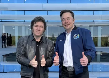 Javier Milei e Elon Musk - (Foto: Rede social/Elon)