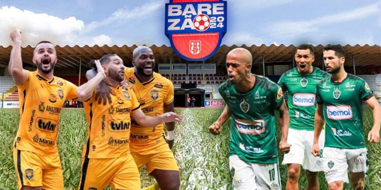 Duelo entre Manaus e Amazonas começa às 17h - (Arte: João Dejacy/ Rios de Notícias)