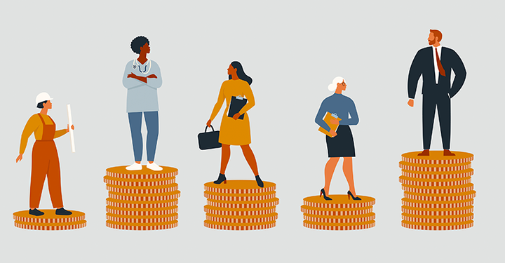 Igualdade salarial entre homens e mulheres- (Arte: Getty Images/iStockphoto)