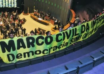 Há exatos dez anos, em 2014, foi sancionado o Marco Civil da Internet, conjunto de medidas que ajuda a regular o ambiente digital no país - (Foto: Reprodução)