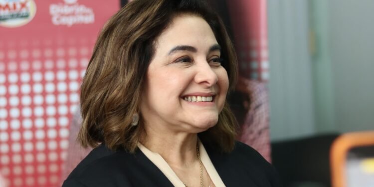 Professora, advogada e reitora da Fametro, Maria do Carmo Seffair em coletiva de imprensa - (Foto: Mailson Medina)