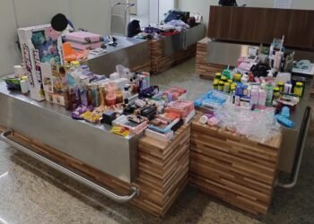 Material apreendido - (Foto: Divulgação/ Ascom Receita Federal em Manaus)