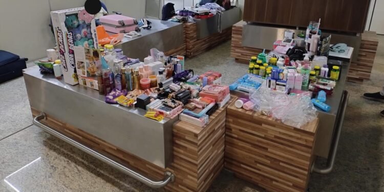 Material apreendido - (Foto: Divulgação/ Ascom Receita Federal em Manaus)