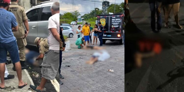 Acidentes de trânsito ocorridos durante a madrugada - (Reprodução).