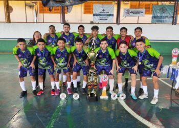 Campeonato de futsal de base agita juventude do Novo Aleixo (Divulgação)