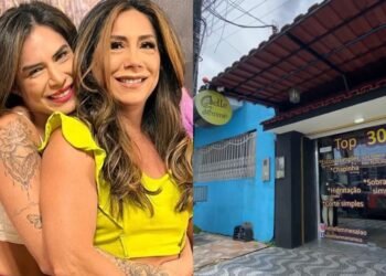 A unidade do salão localizado na Cidade Nova era do lado da casa da mãe da ex-sinhá - (Foto: Reprodução)