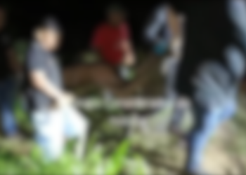 Filho encontra o pai morto