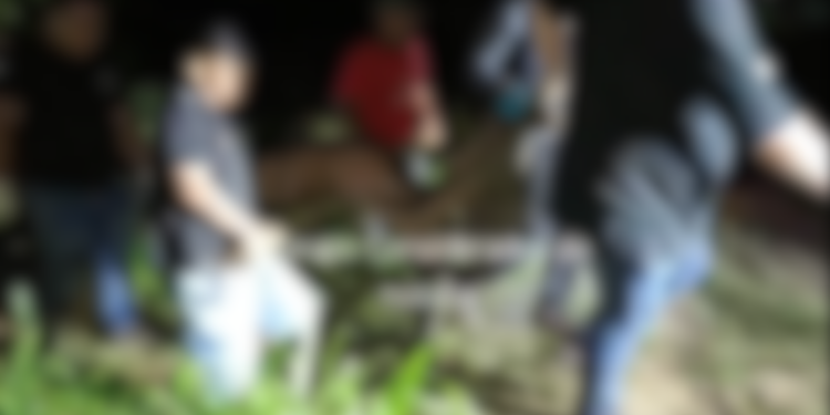 Filho encontra o pai morto