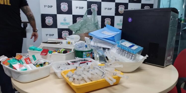 Mandado de busca e apreensão em salão de beleza