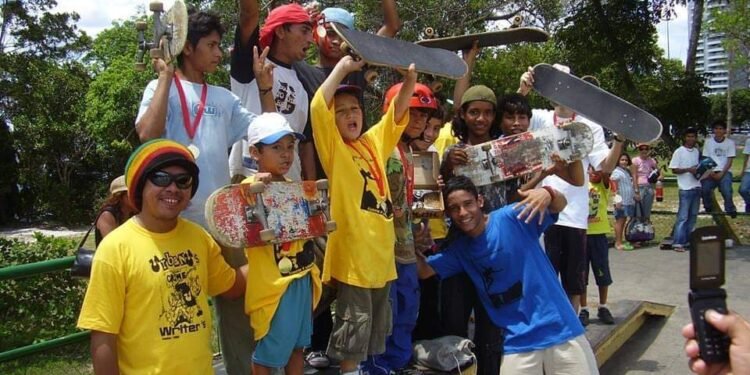 O skate das ruas para as olimpíadas; um esporte que transforma vidas