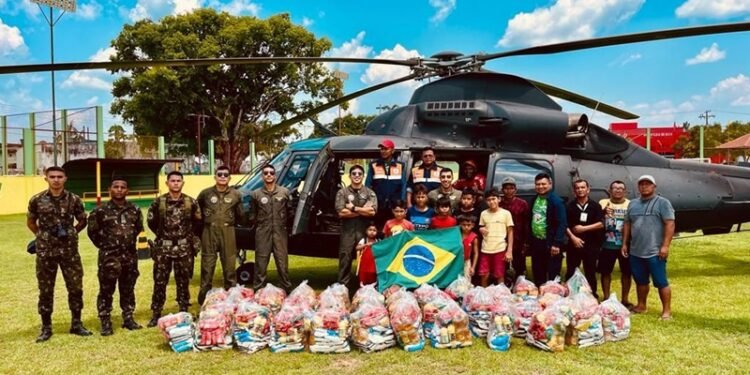 Operação estiagem alcança meta de distribuição de alimentos no Am