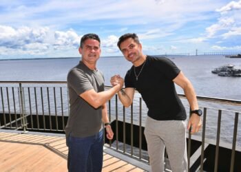 O atleta também ressaltou o trabalho da prefeitura para o fomento do esporte - (Foto: Dhyeizo Lemos/ Semcom)