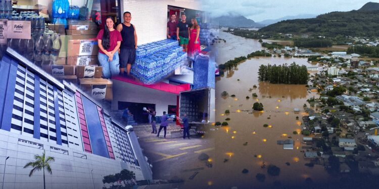 Campanha Fametro já arrecada mais de 10 toneladas de doações para o RS