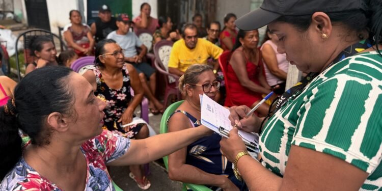 Ação de saúde em Parintins - (Foto: Judite Araújo/Sejusc)